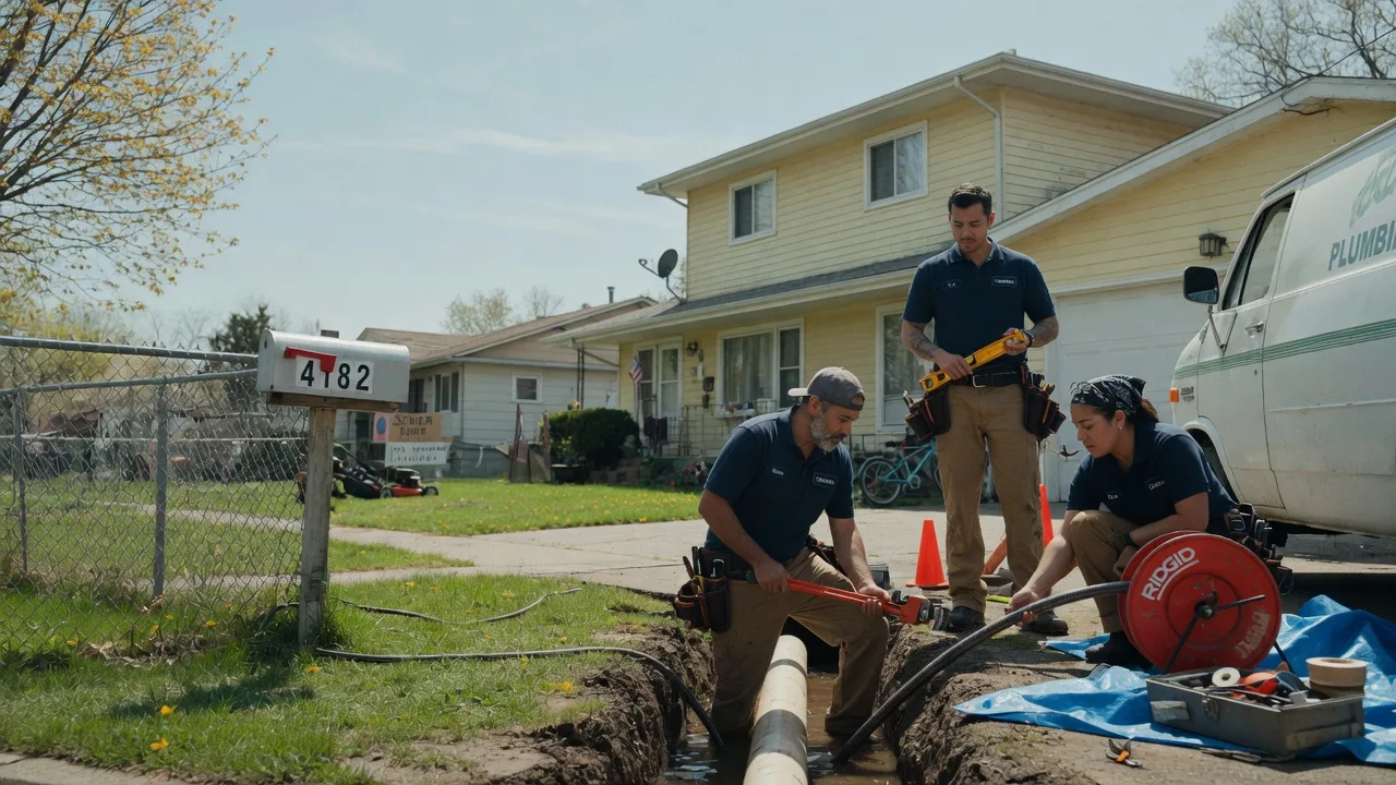 Gas Line Repair in New Lisbon, WI near me